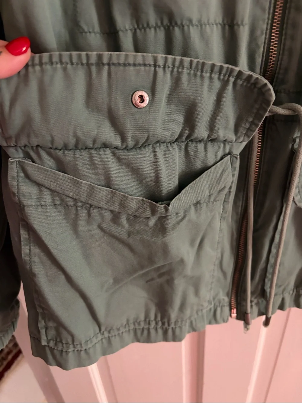 Old Navy Women’s Green Utility Jacket XL